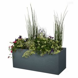Blomlda EDA Graphit Up Rektangulr Antracitgr 99,5 x 39 x 43 c