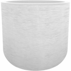 Kruka EDA Vit Plast Rund  40 cm