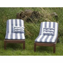Dyna till solstol Jardin Prive Bl 180 x 56 x 10 cm