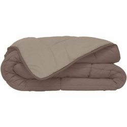 Täcke Poyet  Motte Hudson Beige-brun (taupe) linne 200 g/m² 220 Täcke Poyet  Motte Hudson Beige-brun (taupe) linne 200 g/m² 220