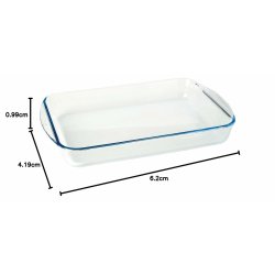 Ugnsform Pyrex Classic Transparent Glas