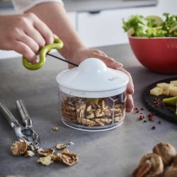 Manuell minihackare med dragsladd Tefal K1330404 Vit Rostfritt s