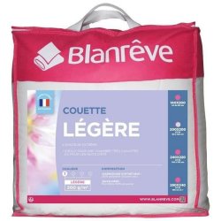 Duntcke Blanreve Belysning Mikrofiber Vit 200 x 200 cm