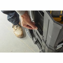Verktygslda Stanley Svart polypropen Plast