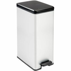 Soptunna Curver 240640 Silvrig Plast 40 L