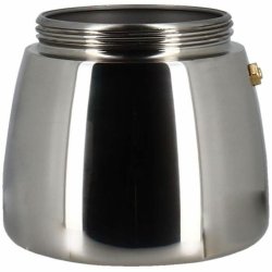 Italiensk Kaffepanna Menastyl Aluminium 9 Koppar 6 Koppar