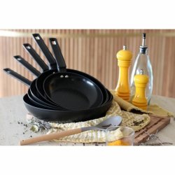 Stekpanna Menastyl Svart Smitt aluminium  20 cm