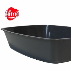 Kattl�da Aim� Svart 43 x 31 x 10 cm Plast