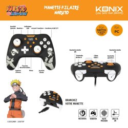 Xbox One fj�rrkontroll KONIX NARUTO