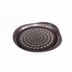 Pizza-form Pyrex Brun Svart Metall