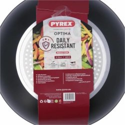 Wokpanna Pyrex Svart Aluminium