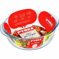 Ugnsform Pyrex Transparent Borosilikatglas Rund  26 cm