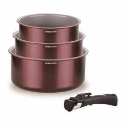Kastrull Arthur Martin Violett Prune 4 Delar