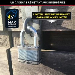 Hngls med nyckel Master Lock (3 antal)