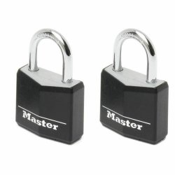 H�ngl�s med nyckel Master Lock (2 antal)