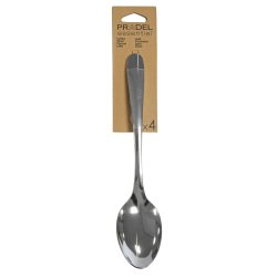 Set med skedar Pradel essentiel Ondine Stl Metall 18 cm (4 anta