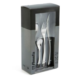 Bestick-set Amefa Nymphea Metall Stl Rostfritt stl 24 Delar