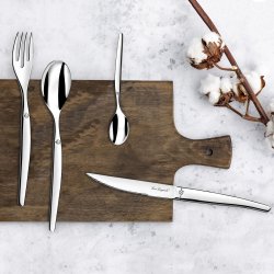 Set med kttknivar Amefa Jet Metall Rostfritt stl 12 antal
