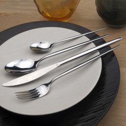 Gaffel Amefa Soprano Inox Silvrig Metall 12 antal