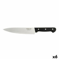 Kockskniv Sabatier Universal Svart Metall 20 cm (6 antal)