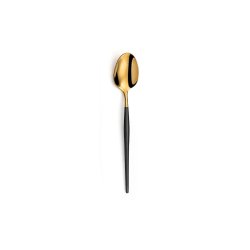 Teskedar Amefa Soprano Svart Gyllene Metall Kaffe/ Caf 12 antal