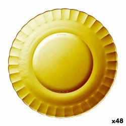 Platt skl Duralex Picardie Glas Ambra  23 cm (48 antal)