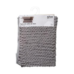Badrumsmatta 5five Simply Smart Gr Polyester 50 x 75 cm