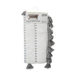 Badrumsmatta 5five Simply Smart Gr Bomull 50 x 75 cm