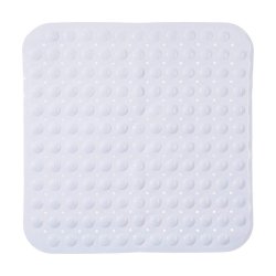 Halkfri duschmatta 5five Vit PVC (55 x 55 cm)