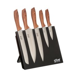 Set med kksknivar och hllare 5five Simply Smart 32 x 23,2 x 19