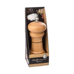 2 i 1 Salt och Peppar Kvarn Secret de Gourmet Brun Tr 14,5 x 5,