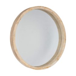 Vggspegel Atmosphera Rund Naturell ( 50 cm)