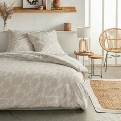 Täckslagsset TODAY Beige Säng 180/200 2 Delar Täckslagsset TODAY Beige Säng 180/200 2 Delar