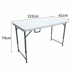 Picknickbord 122 x 61 x 74 cm