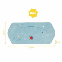 Badrumsmatta Badabulle B023014 91 cm Bl PVC