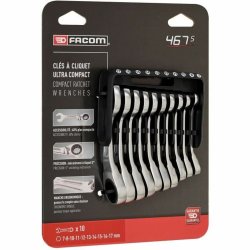 Set med kombinationsnycklar Facom 467BS.JP10PB