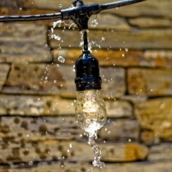 LED-krans Lumisky Svart Gr�