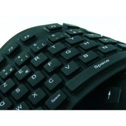 Tangentbord Mobility Lab ML300559 AZERTY Hoprullningsbara Svart