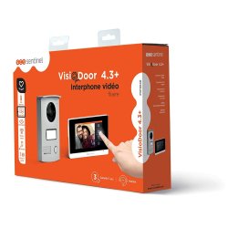 Smart interntelefon med video SCS SENTINEL Visiodoor 4.3 Alumini