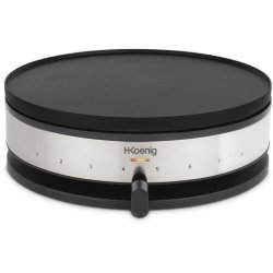 Pannkaksmaskin Hkoenig KREP56 Svart