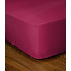 Inpassat underlakan Lovely Home LH71613 Fuchsia Rose 90 x 190 +
