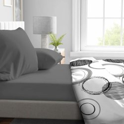 Inpassat underlakan HOME LINGE PASSION HP71766 Gr Antracitgr 1