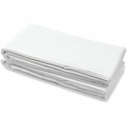 Bddset HOME LINGE PASSION Flat sheet Vit Enkelsng 180 x 290 cm