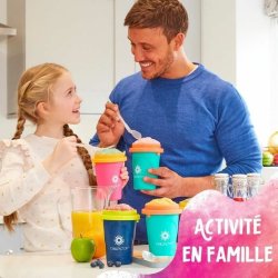 Kopp fr att gra glass och slushie med recept Bandai Chillfacto