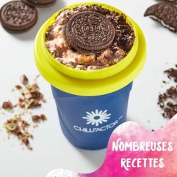 Kopp fr att gra glass och slushie med recept Bandai Chillfacto