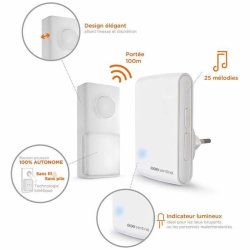 Drrklocka SCS SENTINEL  EcoBell 100 (230 V)