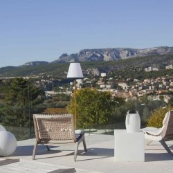 Solcellslampa Lumisky Vit