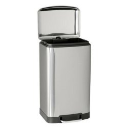Sophink med pedal Kitchen move GREENWICH Rostfritt stl (40 L)