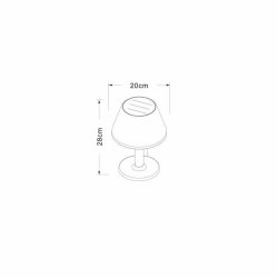 Solcellslampa Galix G2 Rrelsedetektor Vit 1,2 w 100 Lm