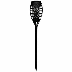 Solcellslampa Galix Harts Svart  7,3 x 47 cm